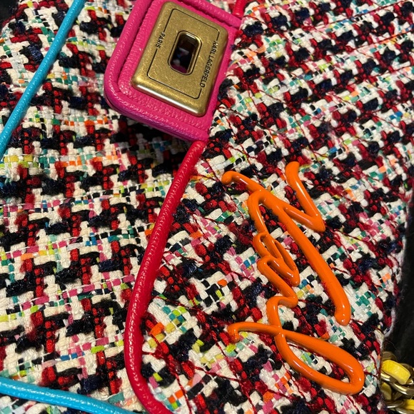Karl Lagerfeld Multicolor Tweed Shoulder Bag MAKE an OFFER!!!😀 - Picture 4 of 9